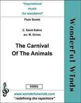 The Carnival Of The Animals for Flute Sextet cover